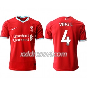 Liverpool Virgil van Dijk 4 Domaći Nogometni Dres 2020-2021